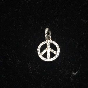 CZ Peace pendant